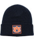 ფოტო #1 პროდუქტის Men's Navy Auburn Tigers Gridiron Cuffed Knit Hat