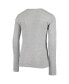 Фото #5 товара Big Boys Heathered Gray Dallas Cowboys Long Sleeve T-shirt and Pants Sleep Set