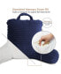Фото #6 товара Cut Plush Striped Reading Pillow with Arms, Small