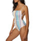 O'NEILL 293044 Womens Swim Baja Stripe Marbella Active, Multi Colored, Size XS