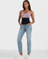 ფოტო #5 პროდუქტის Women's Tapered Post Maternity Jeans