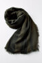 FINE MODAL AND WOOL SCARF