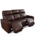 Greymel 84" Zero Gravity Leather Sofa with Power Headrests, Created for Macy's