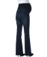 ფოტო #2 პროდუქტის Maternity Leni Stretch Boot Cut Denim Jeans