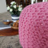 Pouf Ø 55 cm Sitzpouf Strickhocker