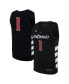 ფოტო #1 პროდუქტის Men's #1 Black Cincinnati Bearcats Replica Basketball Jersey