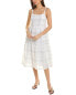 Фото #1 товара Bella Dahl Tiered Linen-Blend Midi Dress Women's