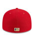 ფოტო #3 პროდუქტის Men's Red Miami Marlins 2023 Fourth of July Low Profile 59FIFTY Fitted Hat