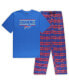 Фото #1 товара Пижама Concepts Sport мужская сине-красная клетчатая больших размеров