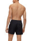 Фото #2 товара Men's Metallic Logo Quick-Drying Swim Shorts