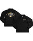 ფოტო #1 პროდუქტის Men's Black Batman Gotham City Vigilantes Coaches Full-Snap Raglan Jacket