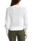 Фото #2 товара Forte Cashmere Bobble Cardigan Women's