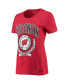 Фото #3 товара Women's Red Wisconsin Badgers T-shirt