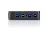 Фото #6 товара ATEN 4-port USB 3.0 Peripheral Sharing Device - 5 Gbit/s - Micro-USB Type-B - Black - Plastic - 0 - 40 °C - -20 - 60 °C