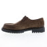 Фото #9 товара Bruno Magli Hopper MB1HPRO1 Mens Brown Suede Oxfords & Lace Ups Casual Shoes