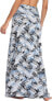 Women's Boho Long Skirt, Soft, Stretchy Maxi Skirt