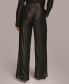 Фото #2 товара Широкие брюки с пайетками DKNY Donna Karan для женщин