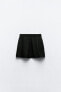 Pleated miniskirt