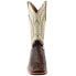 Фото #5 товара Ferrini Full Quill Ostrich Square Toe Cowboy Mens Size 8 2E Casual Boots 10193-