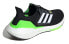 Фото #4 товара Кроссовки беговые Adidas Ultraboost 22 черно-бело-зеленые