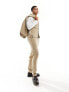 Фото #1 товара ASOS DESIGN skinny suit trouser in neutral