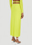 Фото #4 товара DION LEE 289256 Women's Rope Wrap Skirt in Acid Yellow Size US 8