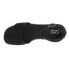 TOMS Laila Suede Platform Wedge Espadrille Womens Black Casual Sandals 10020745