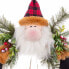 Фото #3 товара Рождественский венок Дед Мороз Разноцветный Перья Пластик 40 x 35 x 8 cm