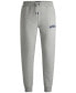 BOSS x NFL Men's Signature-Tape Tracksuit Bottoms Patriots Silver, L - фото #2