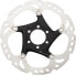 Фото #1 товара Shimano Deore XT SM-RT86-S Disc Brake Rotor - 160mm, 6-Bolt, Silver/Black