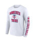 Men's Navy, White Minnesota Twins Two-Pack Combo T-shirt Set
