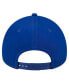 Фото #3 товара Men's Royal Toronto Blue Jays Team Color A-Frame 9Forty Adjustable Hat