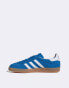 adidas Originals Gazelle Indoor in blue and white