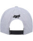 ფოტო #4 პროდუქტის Men's Gray Carv Snapback Hat
