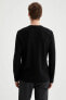 Фото #4 товара Футболка Defacto Slim Fit Longsleeve S8197AZ21SP