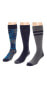 Фото #2 товара Men's 3 Pack Nylon Compression Knee-High Socks