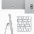 Фото #4 товара Моноблок Apple iMac 24" Silber M3 Chip 16-Core macOS 256 GB 16 GB Magic Keyboard Magic Maus