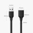 Фото #10 товара Продлив кабель USB 2.0 480Mb/s 3м черный UGreen US103