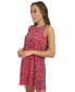 ფოტო #3 პროდუქტის Women's Sleeveless Chiffon Shift Dress