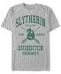 Men's Slytherin Seeker Short Sleeve Crew T-shirt Серебристый, M - фото #1