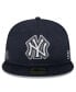ფოტო #2 პროდუქტის Men's Navy New York Yankees 2024 Clubhouse 59FIFTY Fitted Hat