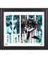Фото #1 товара A.J. Brown Philadelphia Eagles Framed 15" x 17" Player Panel Collage