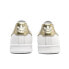 Кроссовки Adidas Stan Smith Cloud White Gold Metallic (W) (Белый)