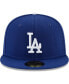 Фото #5 товара Men's Royal Los Angeles Dodgers 60th Anniversary Authentic Collection On-Field 59FIFTY Fitted Hat
