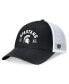 Фото #1 товара Men's Black/White Michigan State Spartans Free Kick Trucker Adjustable Hat