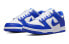 Nike Dunk Low "Racer Blue" 潮流 低帮 板鞋 GS 白蓝 / Кроссовки Nike Dunk Low DV7067-400 36 - фото #3