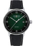 Фото #1 товара Наручные часы Folio Men's Black Stainless Steel Bracelet Watch 46mm Gift Set.