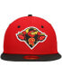 Фото #3 товара Men's Red Rochester Red Wings Authentic Collection Road 59FIFTY Fitted Hat