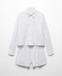 Women's Two-Piece Striped Cotton Pajamas