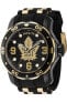 Фото #1 товара Invicta Men's 42645 NHL Chicago Blackhawks Quartz Black Dial Color